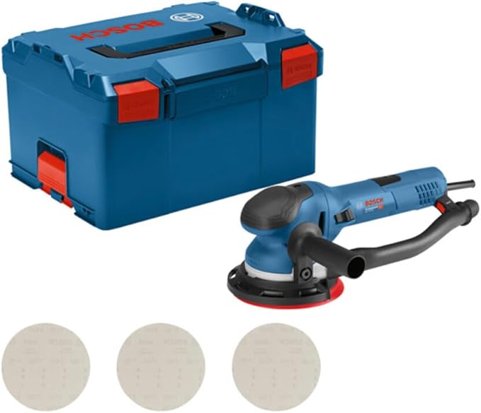 Bosch Professional excenterschuurmachine GET 75-150 (750 W, schuurplateau-Ø: 150 mm, in L-BOXX)