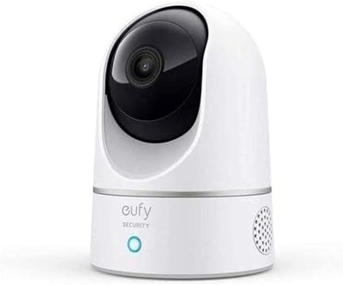 eufy 2K Ultra HD bewakingscamera voor binnen, zwenk- en kantelbaar, T8410223