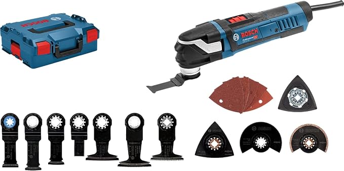Bosch Professional Multisnijder GOP 40-30 (400 W, Starlock Plus, In L-Boxx), Blauw