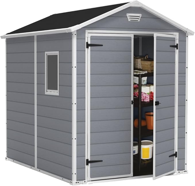 Keter Manor Gereedschapsschuur 7,6m³ grijs