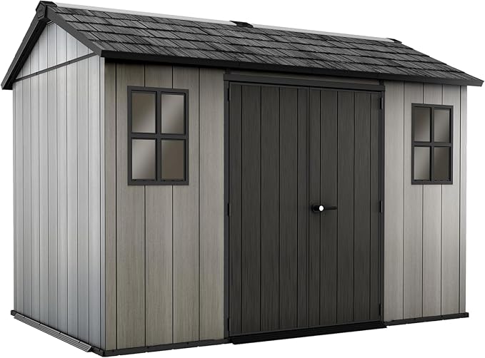 Keter Gereedschapsschuur Oakland 1175, grijs, 15,3 m³