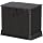 Duramax StoreAway 850L Plastic Garden Shed, Outdoor Storage Shed, Wheelie bin box, Wheelie Bin Hideaways, Durable Construction, Ideal for Tools, BBQs & 2x Garbage Bins, 130x74x110 cm, Dark Brown