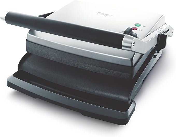 Sage - The Adjusta Grill & Press - Grill voor Panini - Geborsteld Roestvrij Staal