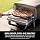 Ninja Artisan Electric Outdoor Pizza Oven & Air Fryer, 4 functies: Pizza, Airfryen, Bakken en Rijzen, 5 pizza-instellingen, met pizzasteen van 30 cm, pizzaschep, bakplaat en airfry-mand, grijs MO201EU