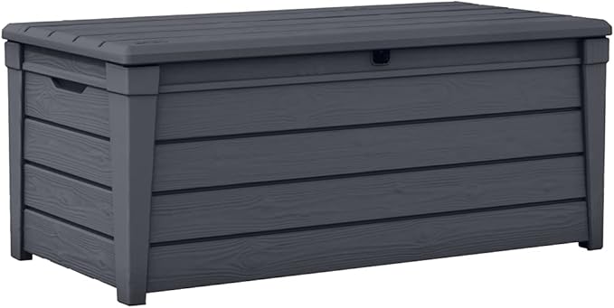 Keter Brightwood Opbergbox - 455 L - 145x69.7x60.3 cm - Grafiet