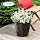 Suncast Sonora 18 Inch Lightweight Durable Plastic Wicker Decorative Flower Planter Pot for Yard, Garden, Indoor or Outdoor Use, Brown