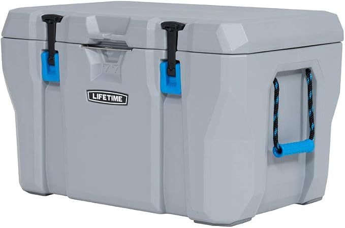 LIFR TIME Koelbox, koelbox, camping, koelkast, koelbox, 73 liter, met handgrepen