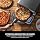 Ninja Artisan Electric Outdoor Pizza Oven & Air Fryer, 4 functies: Pizza, Airfryen, Bakken en Rijzen, 5 pizza-instellingen, met pizzasteen van 30 cm, pizzaschep, bakplaat en airfry-mand, grijs MO201EU