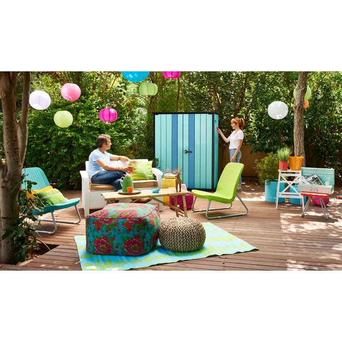 Keter High Store Plus Shed - 2 Pack