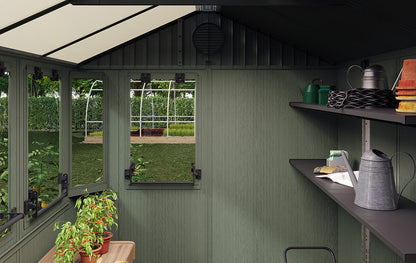 Keter Potting 6x8 Shed - Green (1.9 x 2.4m)