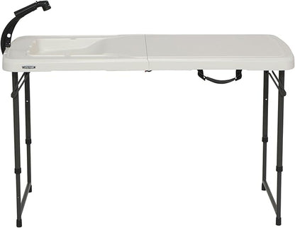 Lifetime Fillet Schoonmakende Tafel met Spoelbak voor Camping, Picknic, Openlucht, Tuin