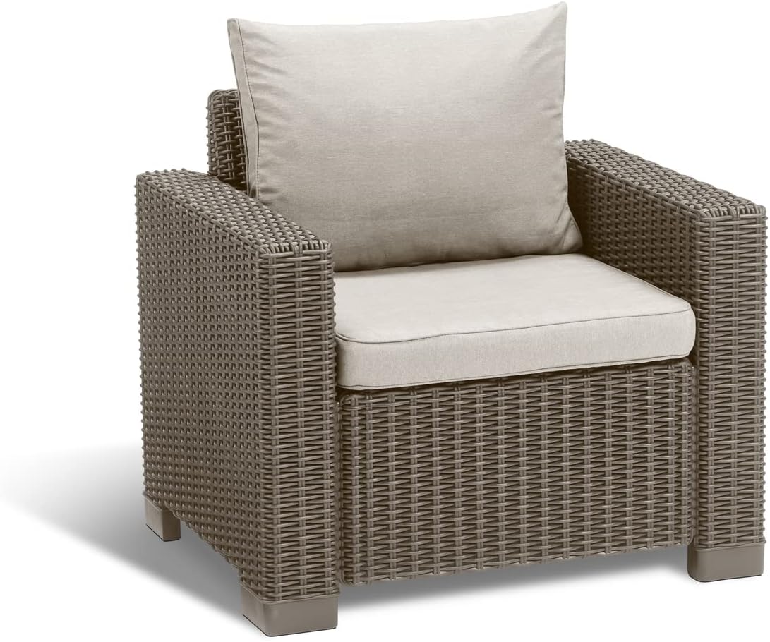 Allibert California Loungeset - 4-personen - Cappuccino