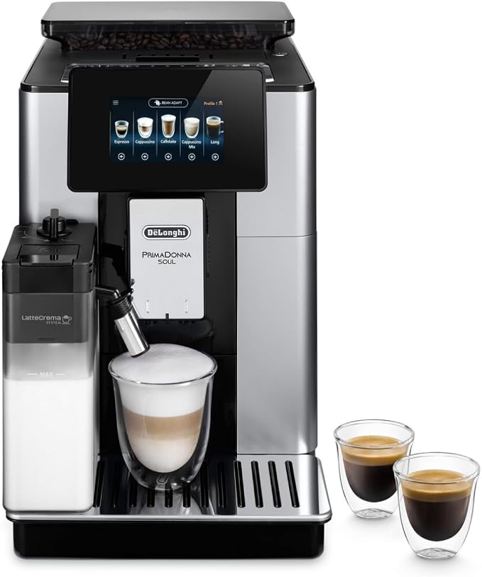 De'Longhi ECAM612.55.SB PrimaDonna Soul Volautomatische Espressomachine