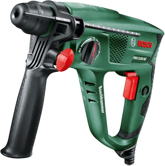 Bosch Home And Garden Boorhamer PBH 2100 RE (550 W, In Koffer), Groen