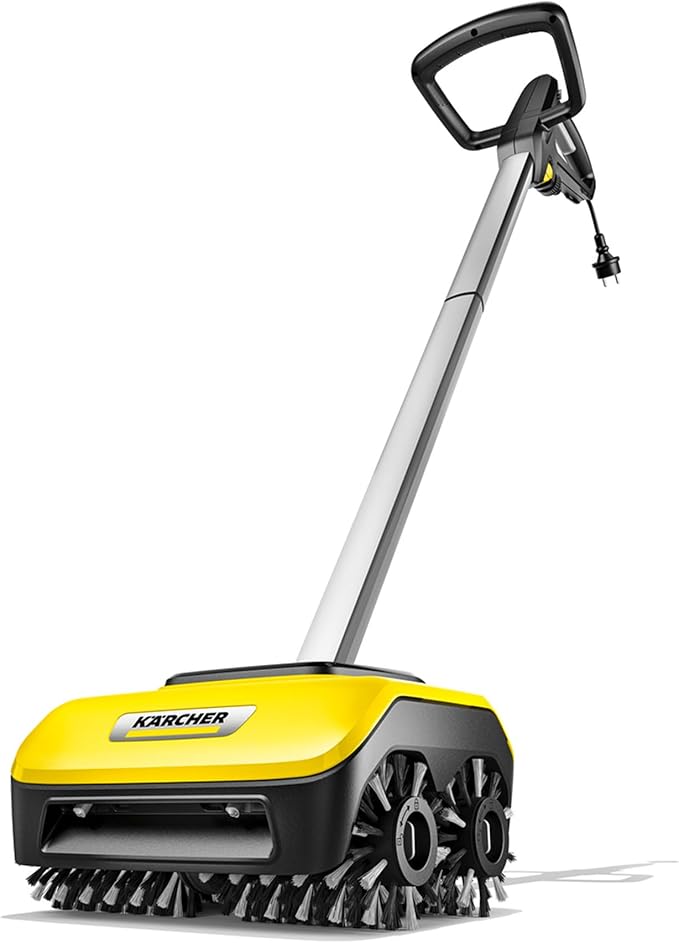 Kärcher Terrasreiniger PCL 6, druk: max. 10 bar, waterdebiet: max. 180 l/h, werkbreedte: 300 mm, borsteltoerental 600-800 rpm, voor hout en kunststof composiet