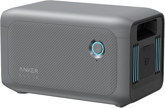 Anker SOLIX BP1000 extra batterij (1056 Wh), LifePO4-batterijen met een levensduur van 10 jaar, extra batterij 1056 Wh voor de Anker SOLIX C1000