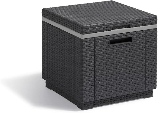 Allibert Ice Cube Cool Box/Side Table