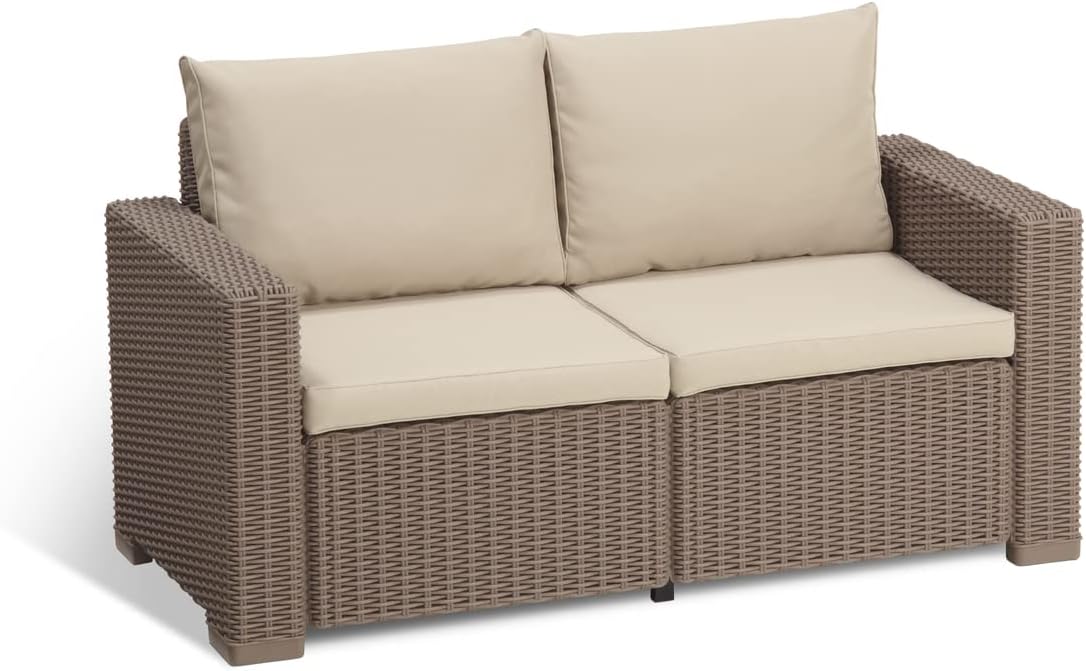Allibert California Loungeset - 4-personen - Cappuccino
