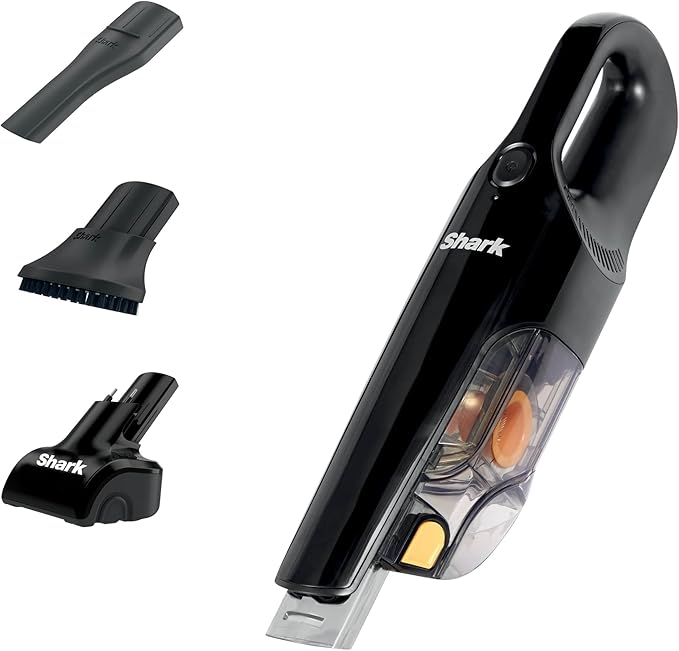 Shark HandVac draadloze handstofzuiger [CH950EUT], model voor huisdierbezitters, draadloze stofzuiger, zwart