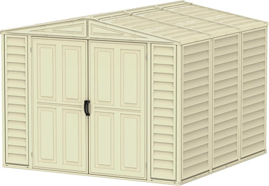 Duramax 00384 hard mat gereedschapsschuur met fundering, 8 per cm