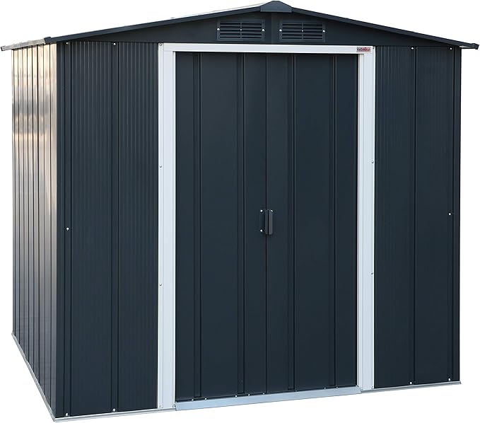 Duramax - Gereedschapsschuur metaal 3,68 m2 grijs