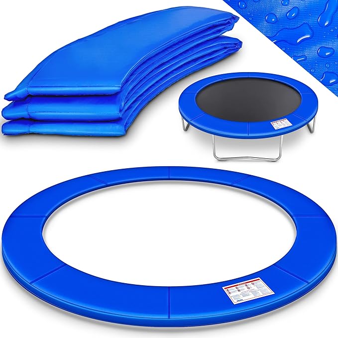 KIDUKU® randafdekking voor trampoline | Ø 244 cm 305 cm 366 cm 427 cm | slijtvast | 100% uv-bestendig verenafdekking randbescherming