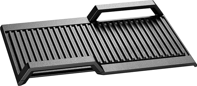 Siemens HZ390522 grillplaat, Zilver