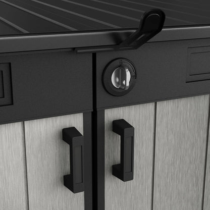 Opbergbox Grande Store, grijs, 2m3