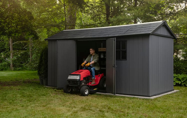 Keter Newton Plus Shed 7.5x15 (2.3 x 4.7m)