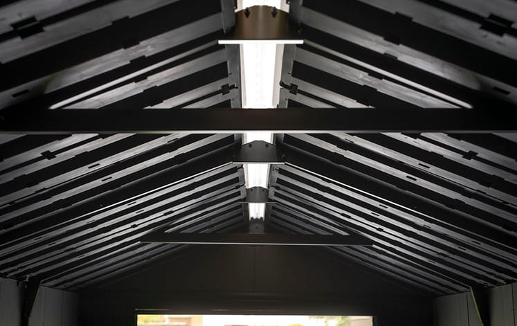 Keter Apex Shed 7.5x9 - Stormgrey Look (2.3 x 2.9m)