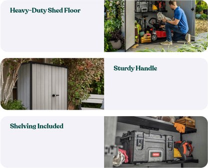 Keter High Store Plus Shed - 2 Pack