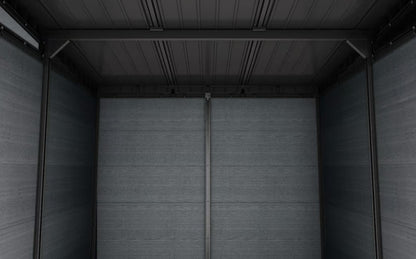Keter Signature Pent 9x7 Shed - Stormgrey Look (2.8 x 2.2m)